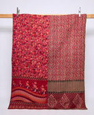 twin kantha quilt handmade in India