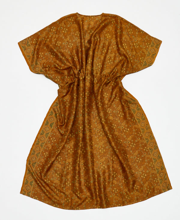Vintage Silk Kaftan Dress - Extended