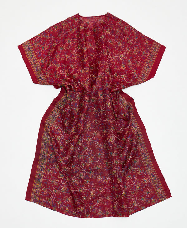 Vintage Silk Kaftan Dress - Extended
