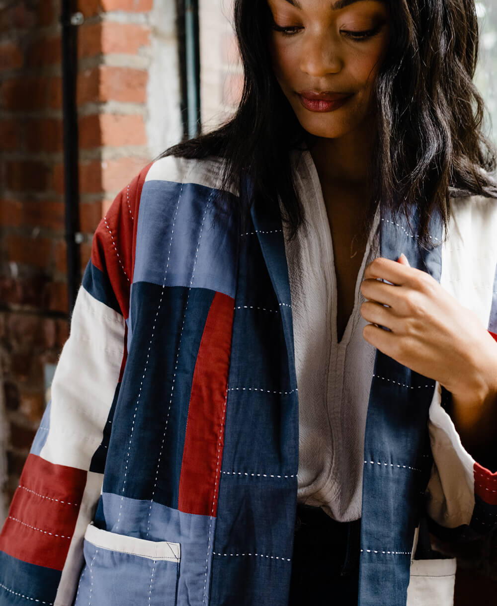【INCHANT ME】[Quilted] Wear Wool Overfit Single Jacket Stay Warm & Stylish with Men's Gorge Wool Jacket | Pendleton