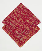 upcycled bandana made from one-of-a-kind vintage cotton saris hand sourced in India