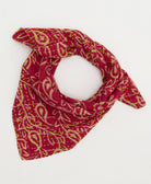 vintage bandana scarf handmade from vintage cotton saris by all women artisans in India