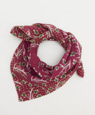 vintage bandana scarf handmade from vintage cotton saris by all women artisans in India