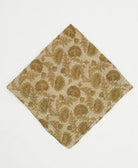 cotton bandana scarf made from upcycled cotton saris in India by women artisans