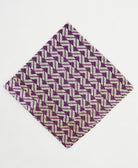 cotton bandana scarf handmade in India from upcycled cotton one-of-a-kind saris