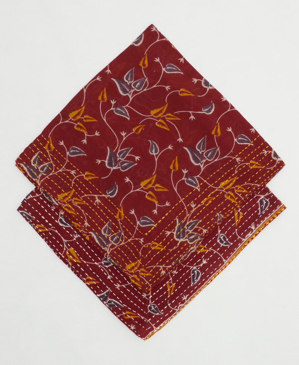 sustainable bandana scarf handmade by women artisans in India
