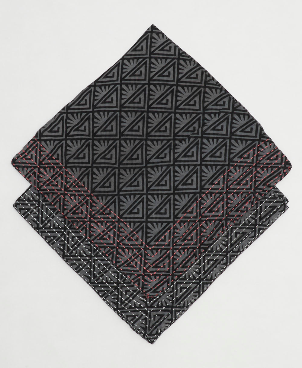 sustainable bandana scarf handmade by women artisans in India