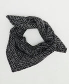 cotton bandana scarf handmade in India from upcycled vintage cotton saris