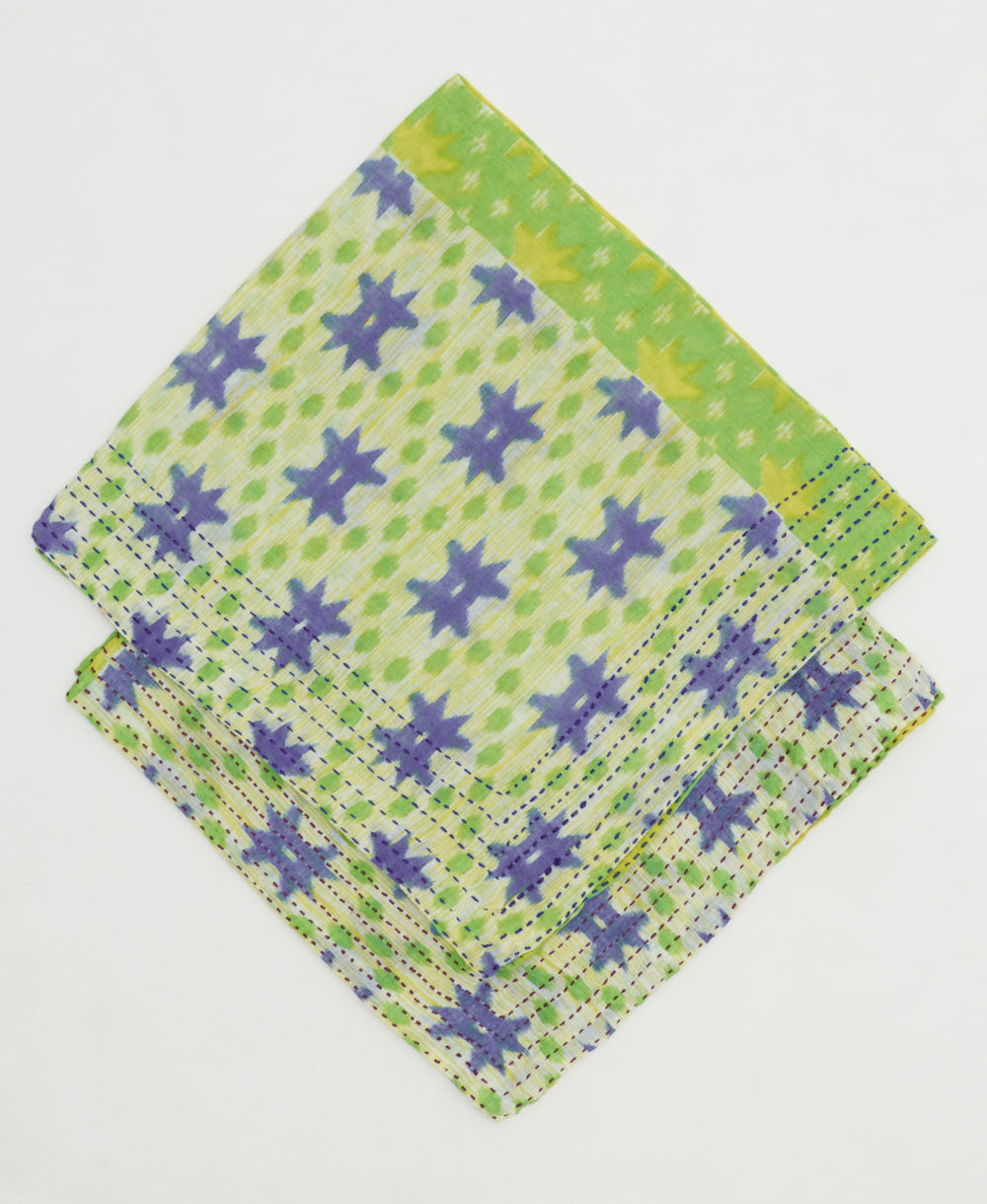sustainable bandana scarf handmade by women artisans in India