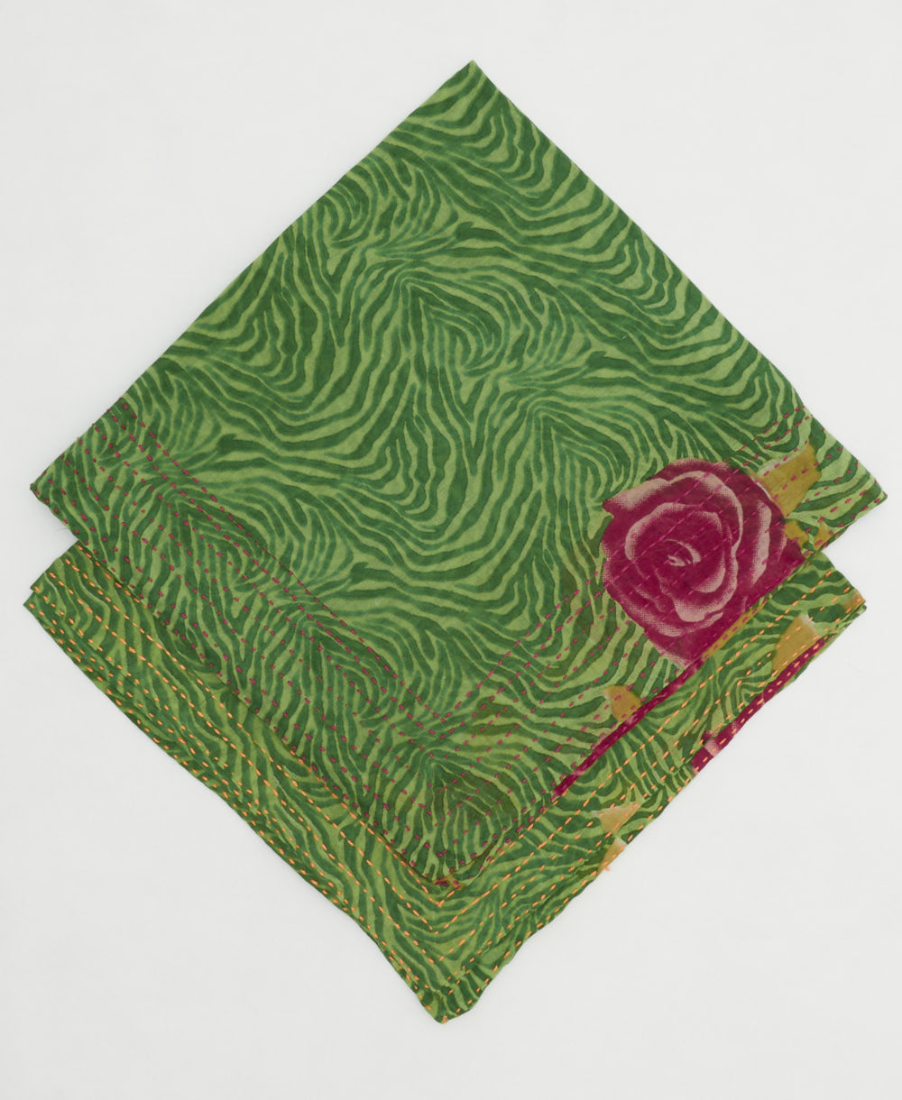 sustainable bandana scarf handmade by women artisans in India