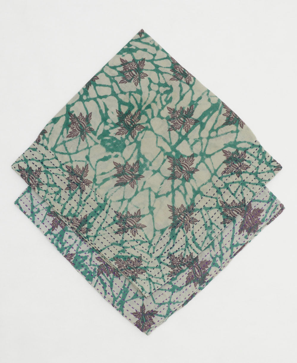 sustainable bandana scarf handmade by women artisans in India