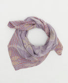 cotton bandana scarf handmade in India from upcycled vintage cotton saris