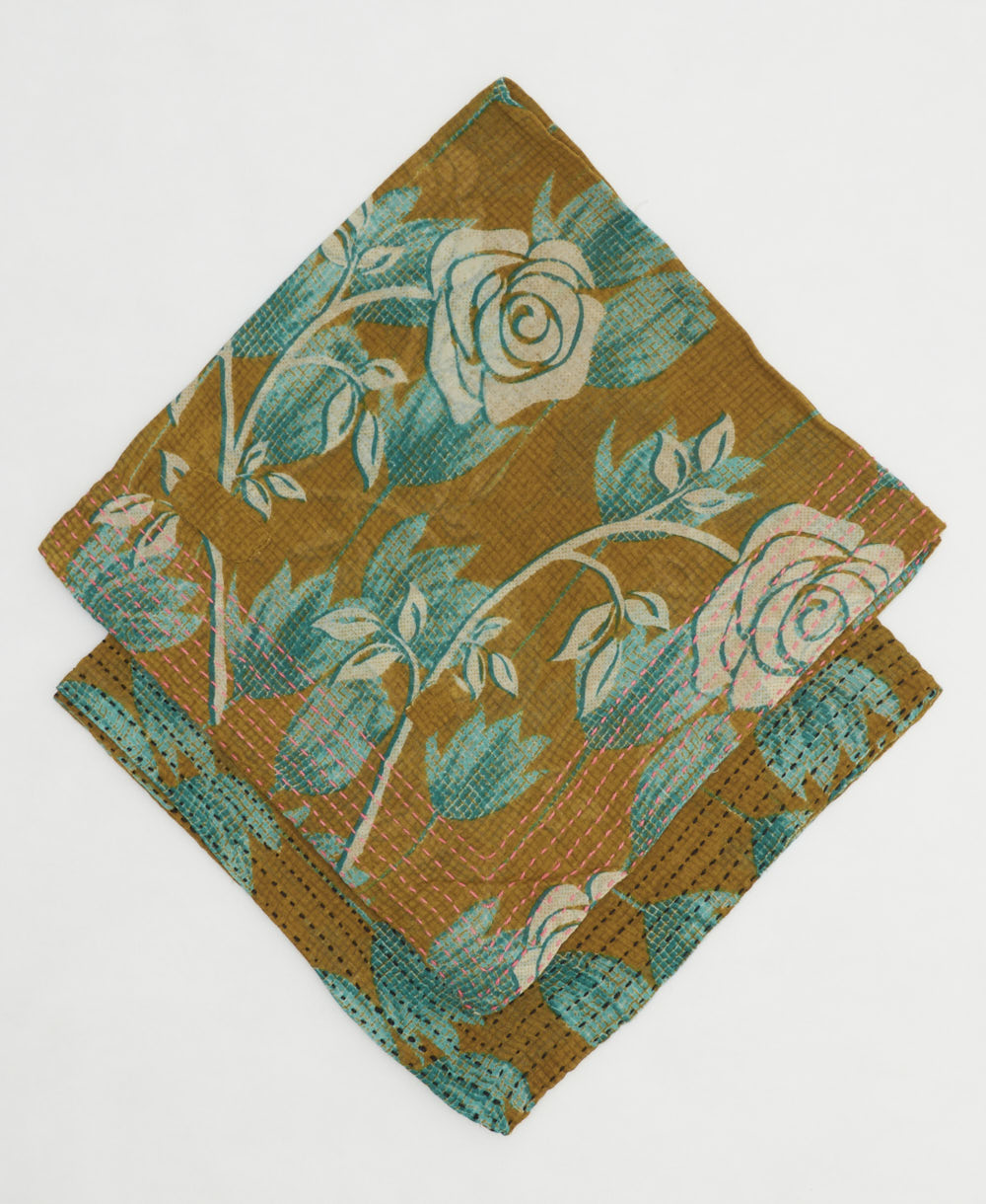 sustainable bandana scarf handmade by women artisans in India