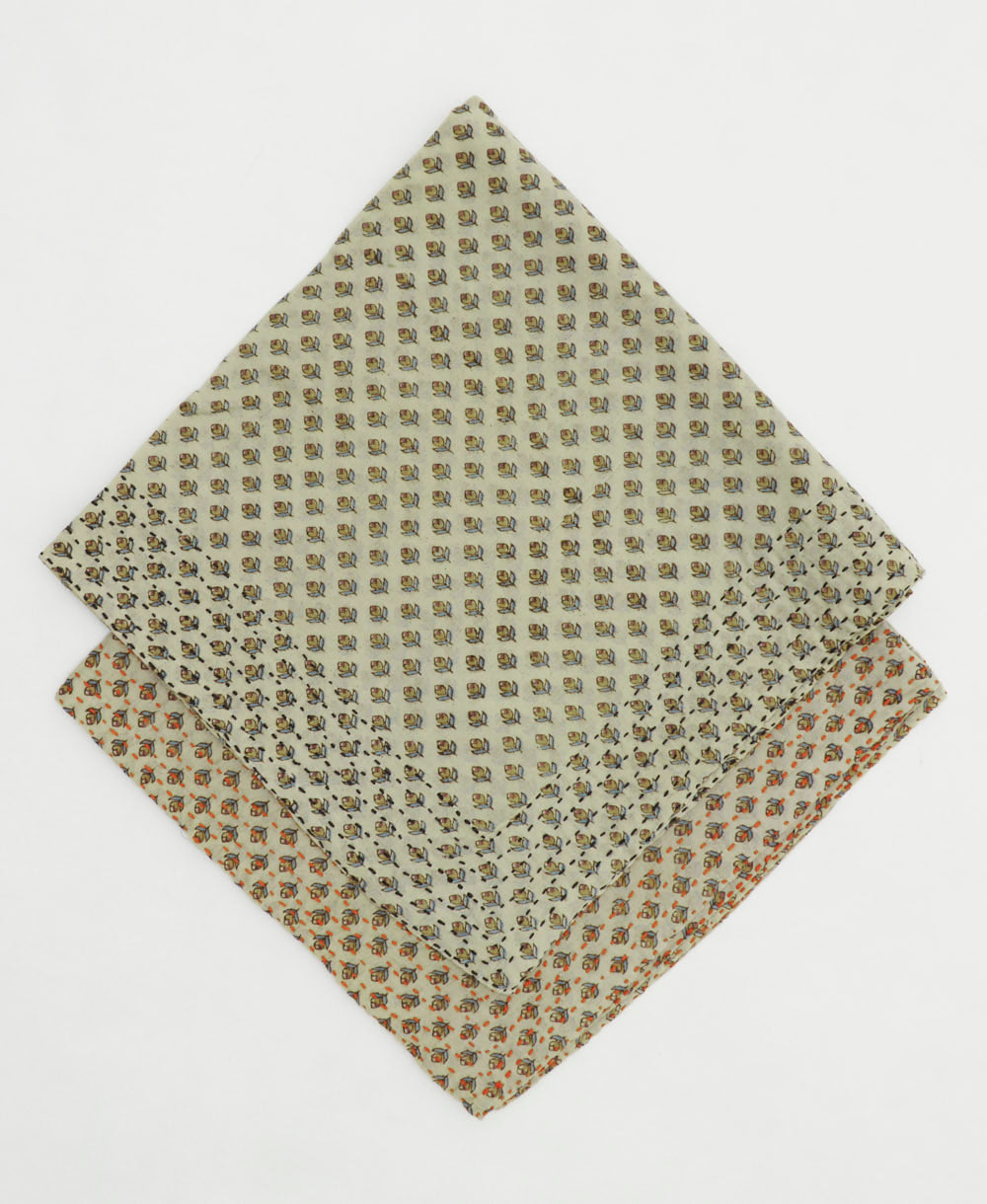 sustainable bandana scarf handmade by women artisans in India