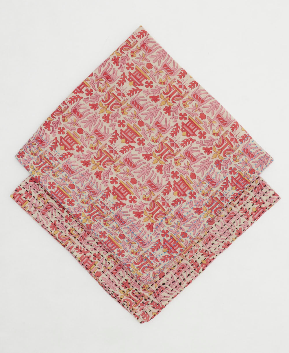 sustainable bandana scarf handmade by women artisans in India