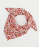 cotton bandana scarf handmade in India from upcycled vintage cotton saris
