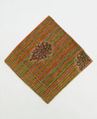 cotton bandana scarf made from vintage cotton saris