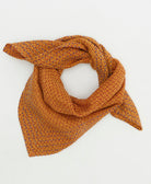 cotton neckerchief handmade by women artisans