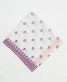 cotton bandana scarf made from vintage cotton saris