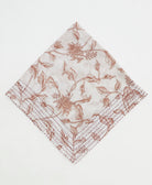 cotton bandana scarf made from vintage cotton saris
