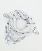 cotton neckerchief handmade by women artisans