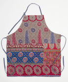 adjustable apron with hand-embroidery