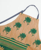 kitchen cotton apron handmade in India from upcycled vintage cotton saris