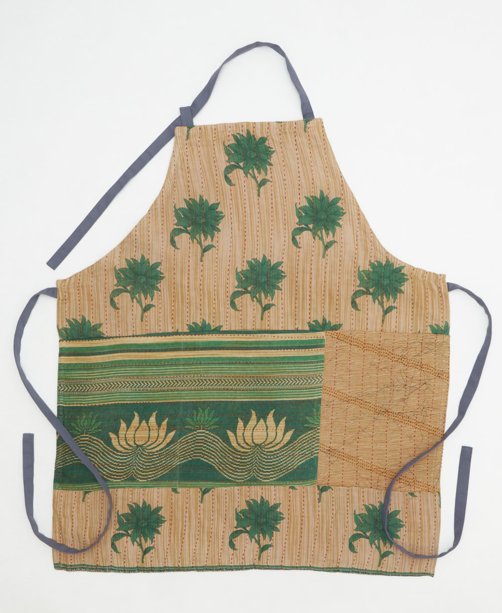 vintage bib apron handmade in India