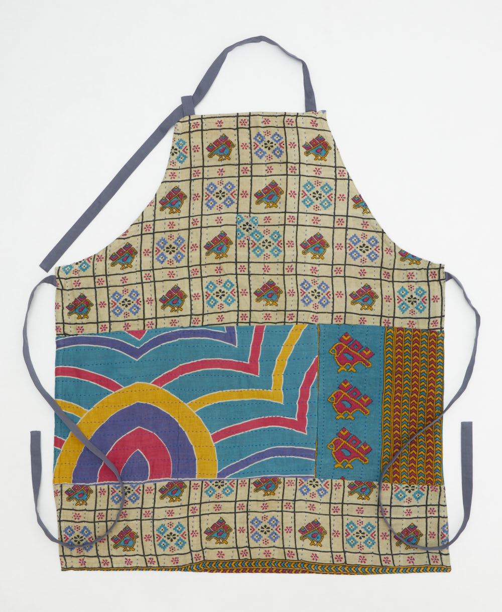 vintage bib apron handmade in India