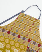 kitchen cotton apron handmade in India from upcycled vintage cotton saris