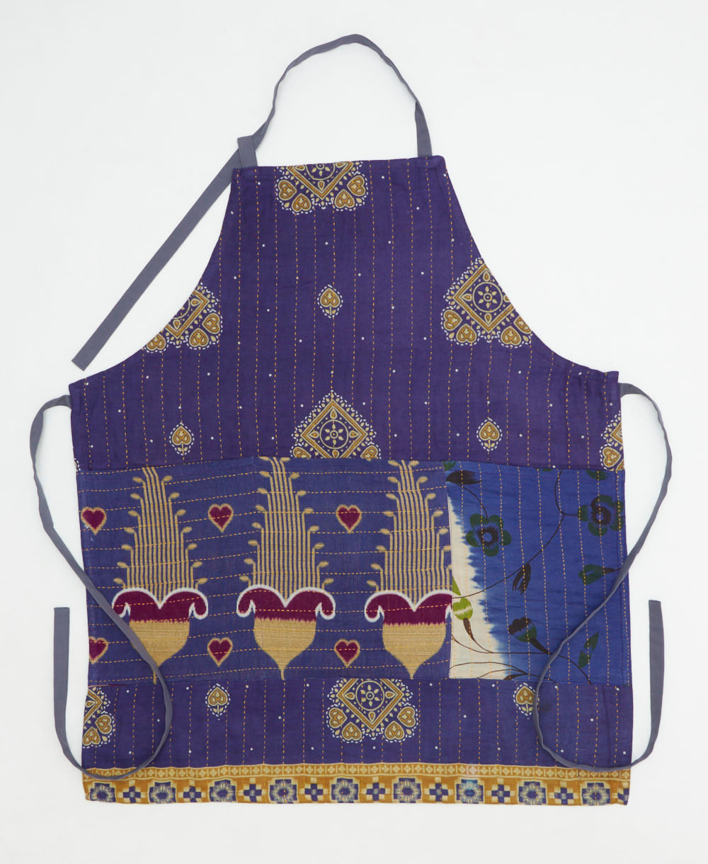 vintage bib apron handmade in India