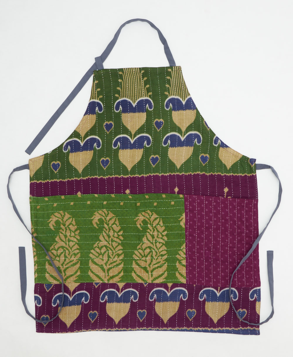 vintage bib apron handmade in India