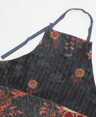 kitchen cotton apron handmade in India from upcycled vintage cotton saris