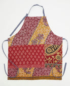 bib apron made from vintage cotton saris