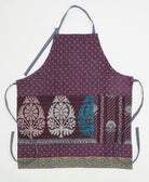 bib apron made from vintage cotton saris