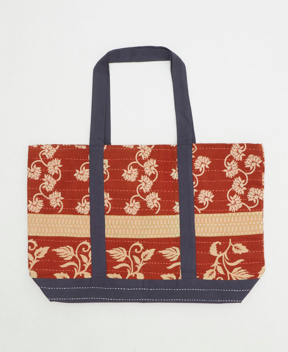 vintage canvas tote bag