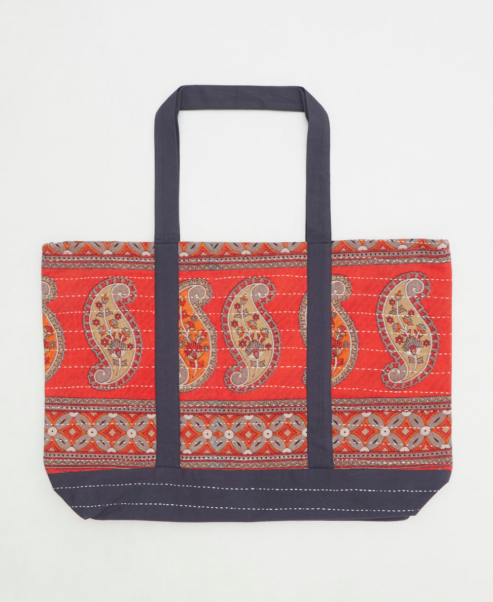 vintage canvas tote bag