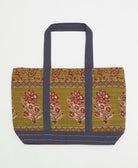 vintage canvas tote bag