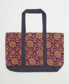 kantha canvas tote