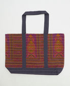 vintage canvas tote bag