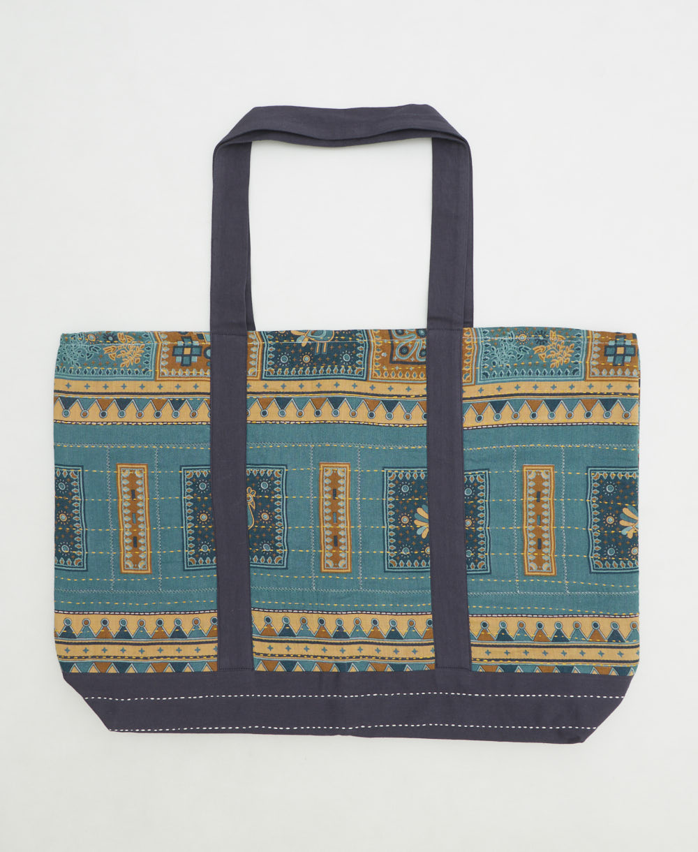 vintage canvas tote bag