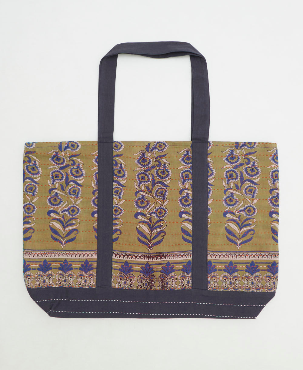 vintage canvas tote bag