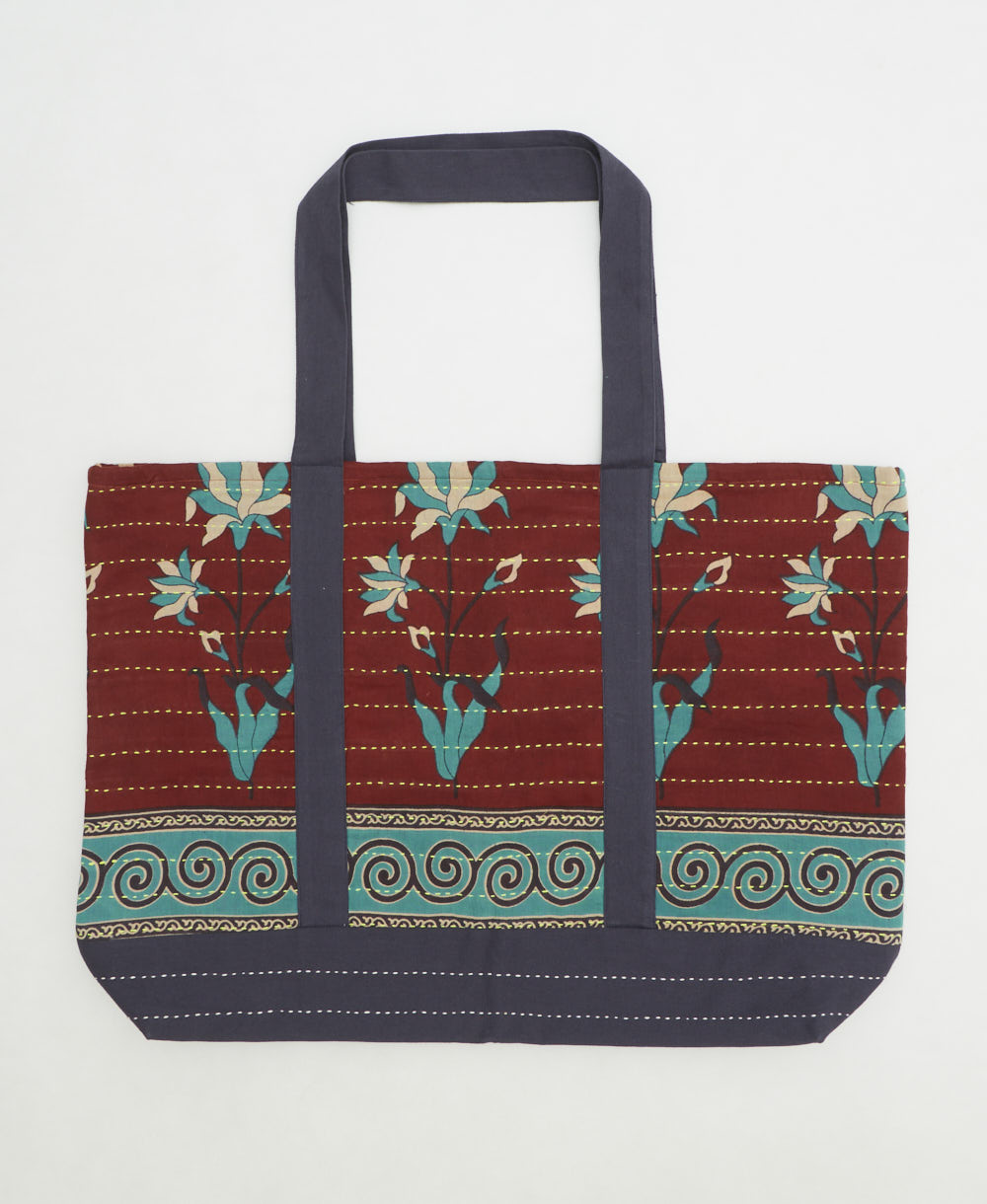 vintage canvas tote bag