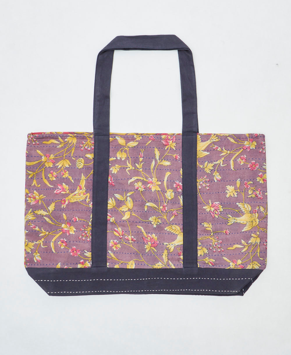 kantha canvas tote
