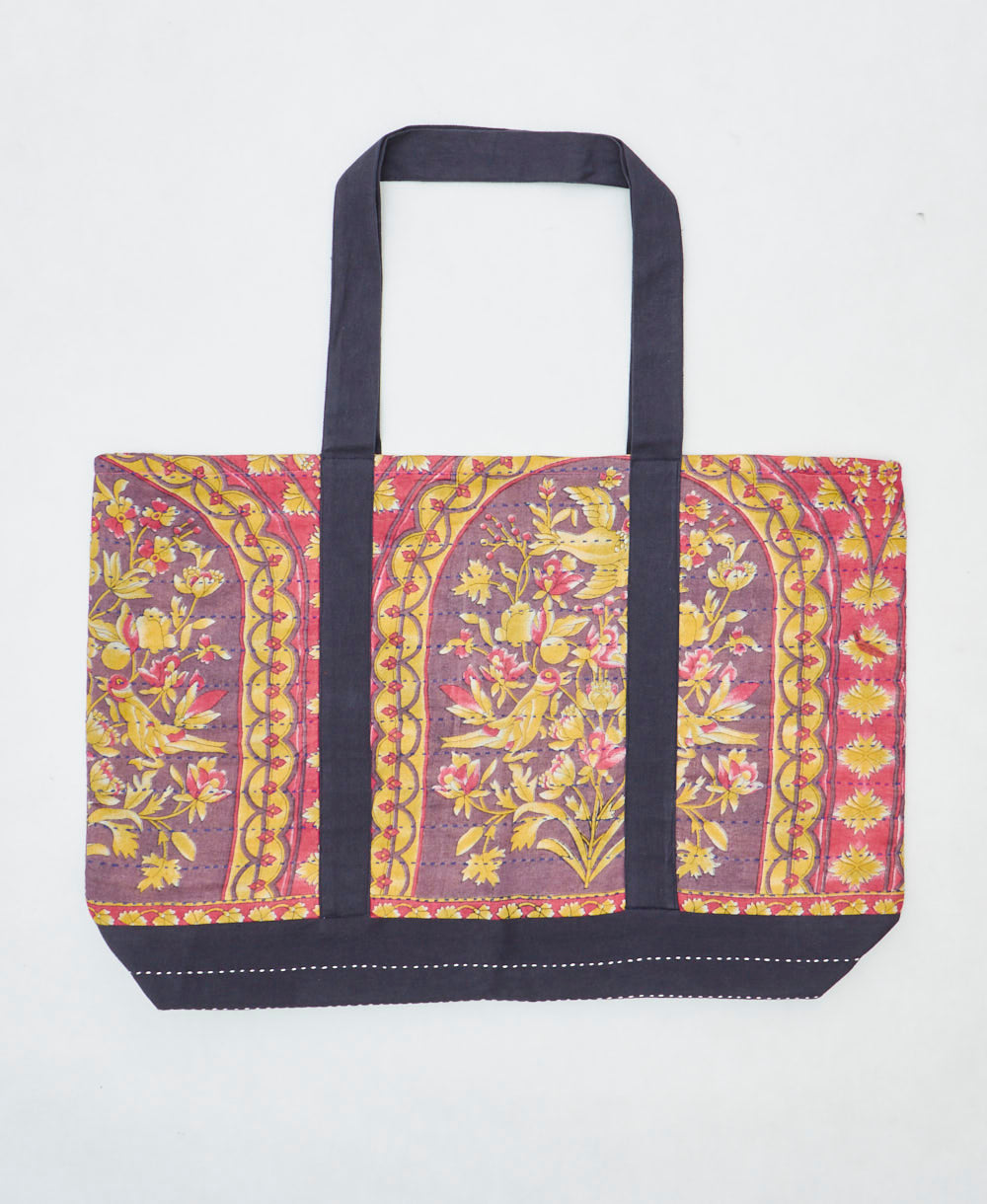 vintage canvas tote bag