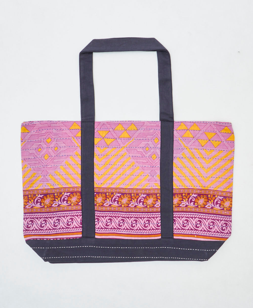 vintage canvas tote bag