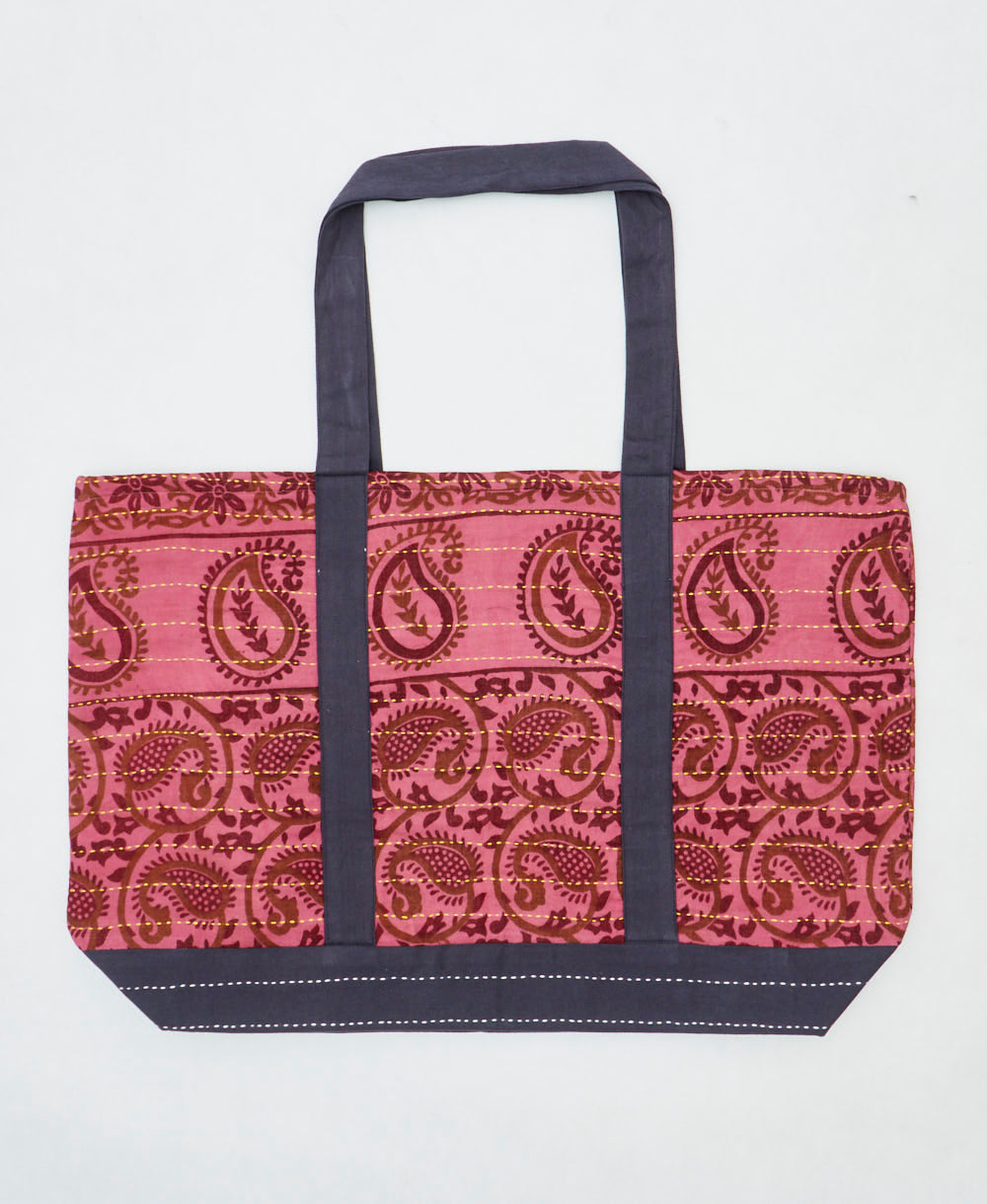 vintage canvas tote bag