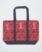 vintage canvas tote bag