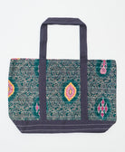 kantha canvas tote
