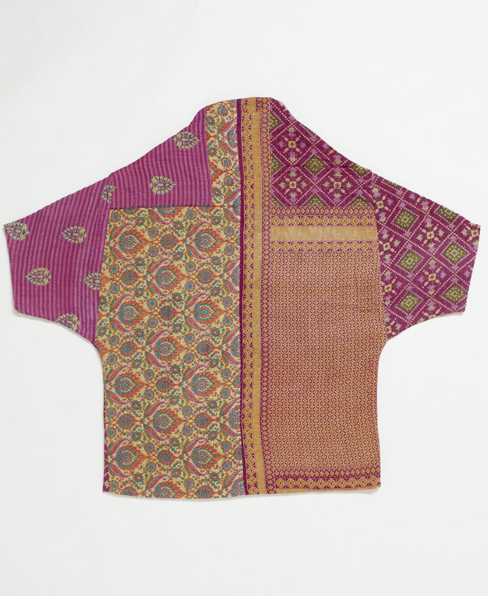 ethically made quilted jacket handmade by artisans in India